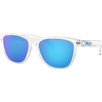 Frogskins - Crystal Clear/Prizm Sapphire Lenses