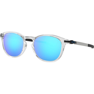 Oakley Pitchman R - Polished Clear/Prizm Sapphire Lenses