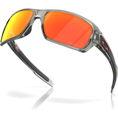 Shop Oakley Turbine Sunglasses Grey Ink/Prizm Ruby Polarised