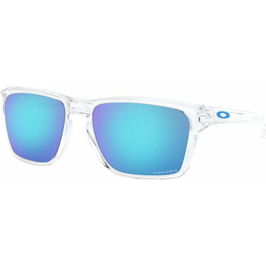 Oakley Sylas, Polished Clear/Prizm Sapphire Lenses 57 Eye Size