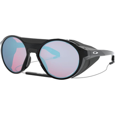 Clifden - Shiny Black/Prizm Snow Sapphire Lenses