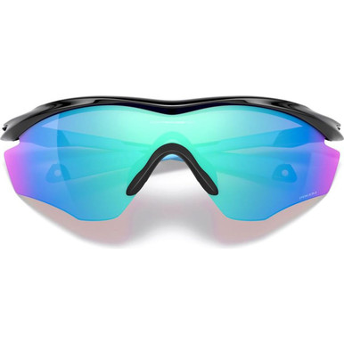Oakley M2 Frame XL Sunglasses Polished Black/Prizm Sapphire