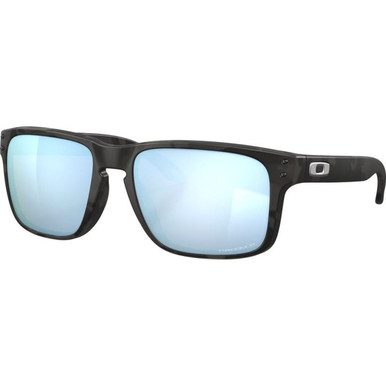 Oakley Holbrook - Matte Black Camo/Prizm Deep Water Polarised Lenses