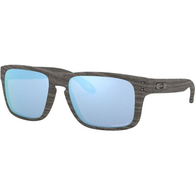 Woodgrain/Prizm Deep Water Polarised Lenses