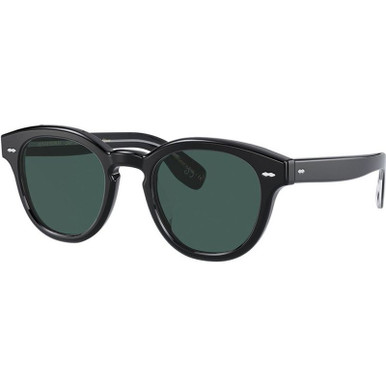 Oliver Peoples Cary Grant OV5413SU, Black/Blue Polarised Glass Lenses