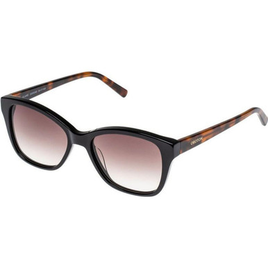 Oroton Claire - Black/Warm Smoke Gradient Lenses 54 Eye Size