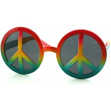 Party Glasses Peace - Colourful