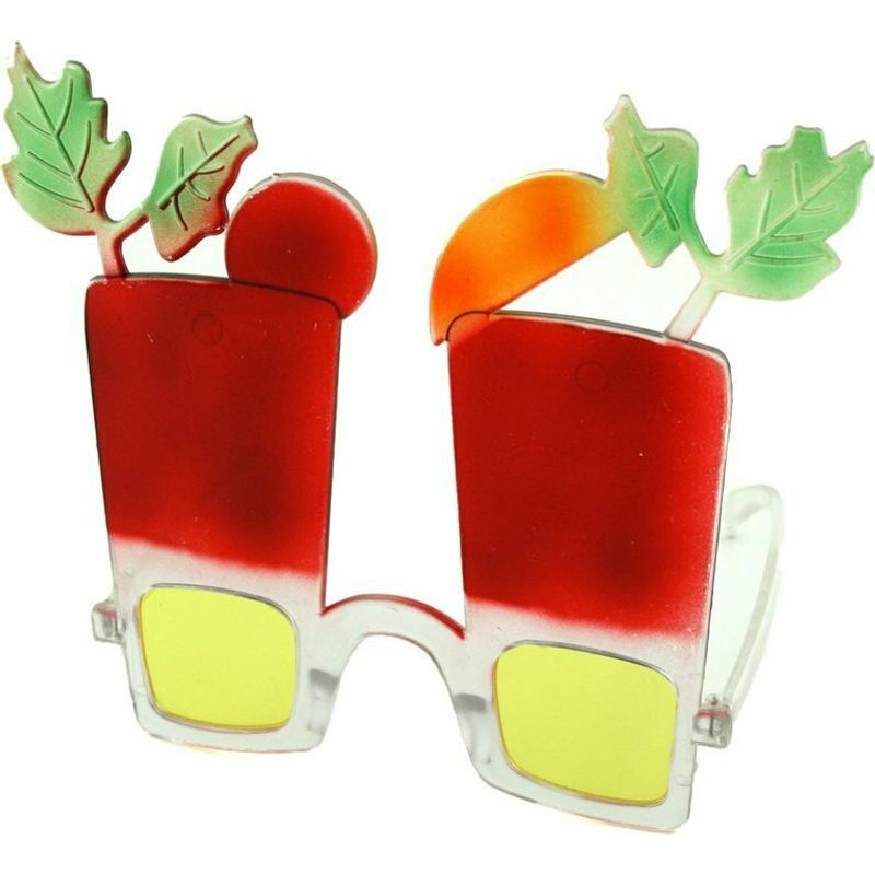 Party Glasses Highball Red Green