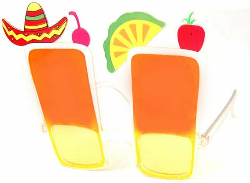 Party Glasses Highball Orange