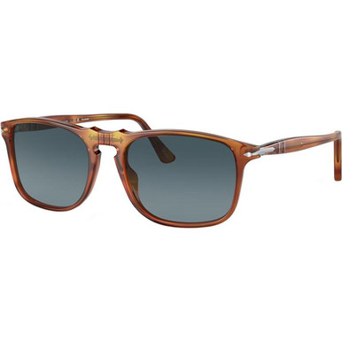 Persol PO3059S - Terra Di Siena/Blue Gradient Polarised Glass Lenses