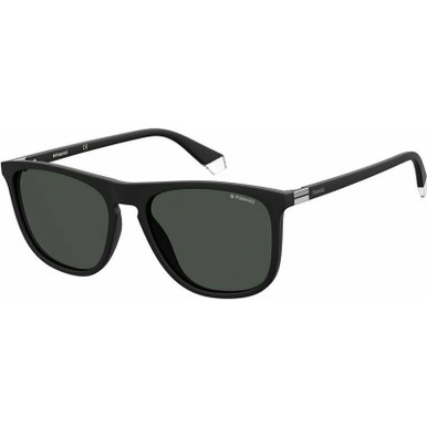 Polaroid P2092/S - Matte Black/Grey Polarised Lenses