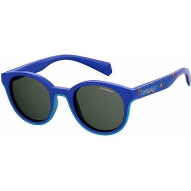 Polaroid Kids 8036/S - Blue/Grey Polarised Lenses