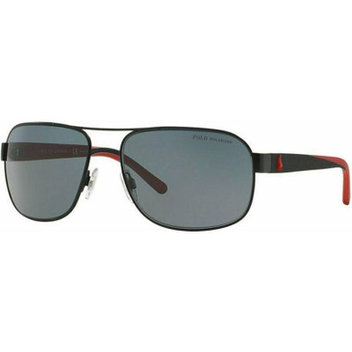 Matte Black/Grey Polarised Lenses