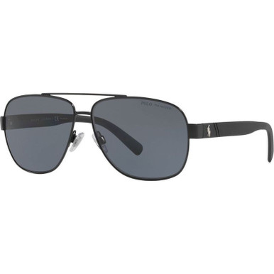 Demi Gloss Black/Grey Polarised Lenses