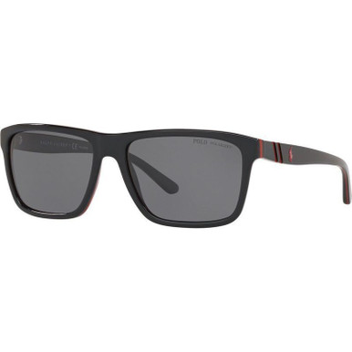 Black/Dark Grey Polarised Lenses