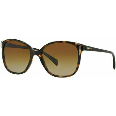 PR 01OS - Havana/Brown Gradient Polarised Lenses