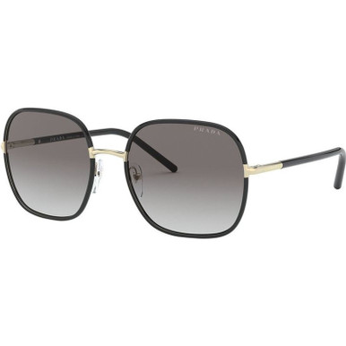 Prada PR 67XS - Pale Gold and Black/Grey Gradient Lenses 58 Eye Size