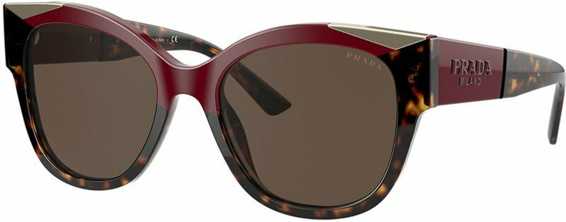 Buy Prada PR 02WS Cherry Dark Havana/Dark Brown | Afterpay