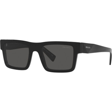 Prada PR19WS, Black/Dark Grey Lenses