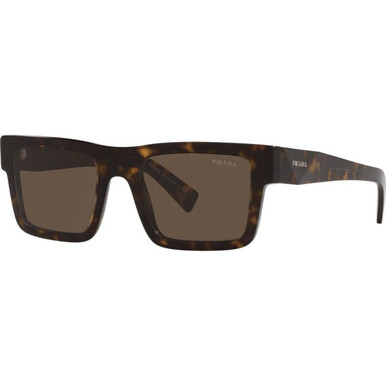 Prada PR19WS, Tortoise/Dark Brown Lenses