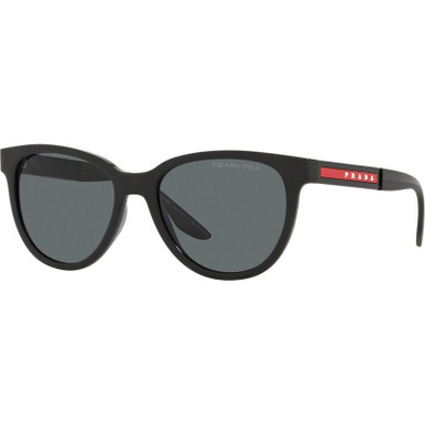 PS05XS - Black Rubber/Dark Grey Polarised Lenses