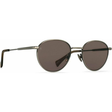 Andreas - Brushed Pewter with Kelp/Smoke Brown Polarised Lenses