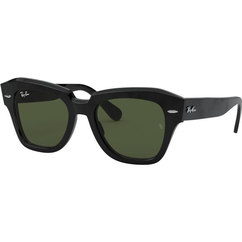 Ray-Ban State Street RB2186 Black/Green | Afterpay | Zip