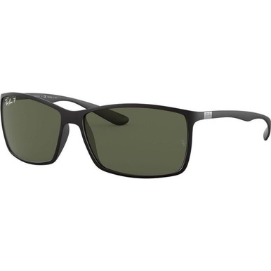 Ray-Ban Liteforce RB4179 - Matte Black/Green Polarised Lenses
