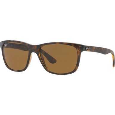 Ray-Ban RB4181 - Light Havana/Brown Polarised Lenses