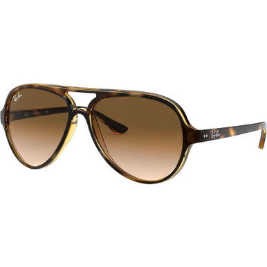 Cats 5000 RB4125 - Light Havana/Brown Gradient Glass Lenses