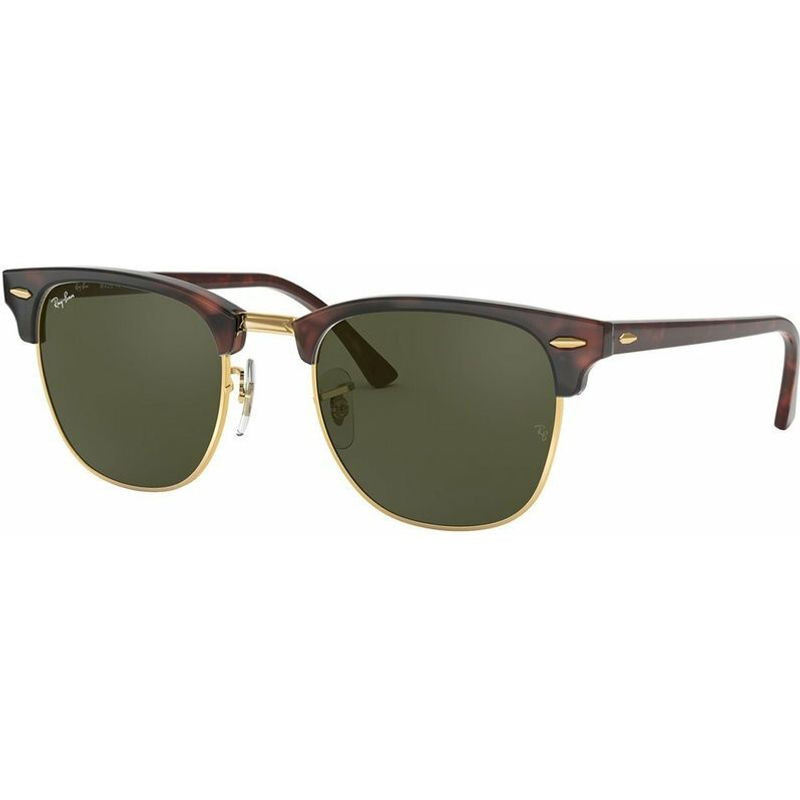 Ray-Ban Clubmaster Classic RB3016 Mock Tort/Green 51 | Zip