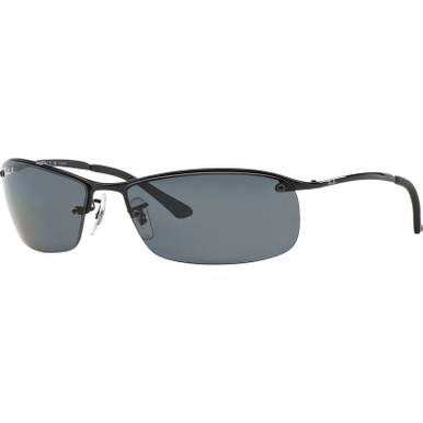 Ray-Ban Top Bar RB3183 - Black/Grey Polarised Lenses