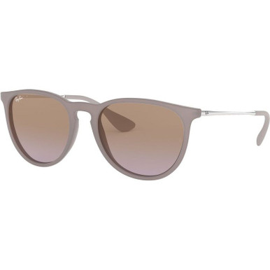 Erika Classic RB4171 - Dark Rubber Sand/Brown Gradient Lenses