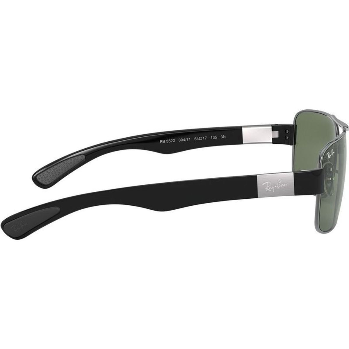 Buy Ray-Ban RB3522 Gunmetal/Green | Afterpay | Zip Pay