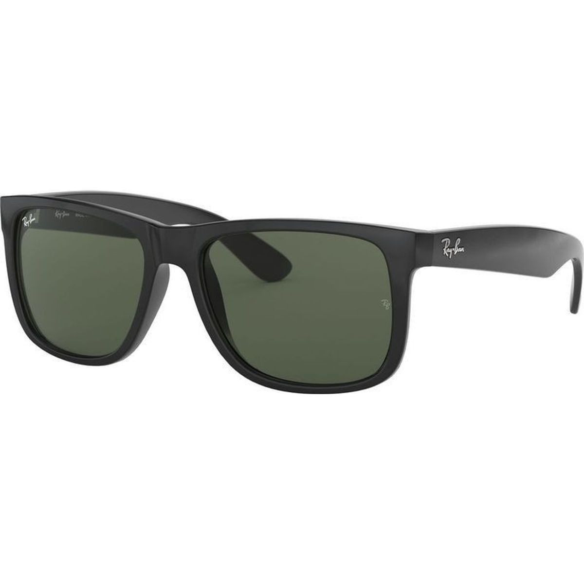 Ray-Ban Justin Classic RB4165 Sunglasses Black/Green 55 Size