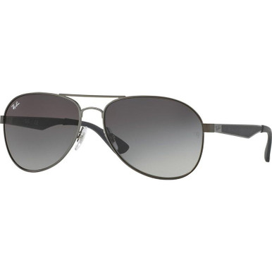 Ray-Ban RB3549 - Matte Gunmetal/Grey Gradient Lenses