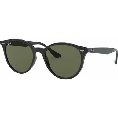 Ray-Ban RB4305 - Black/Green Polarised Lenses