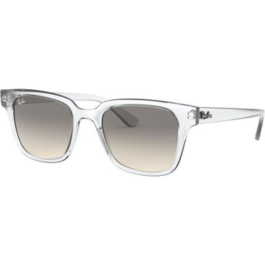 Ray-Ban RB4323 - Transparent/Light Grey Gradient Glass Lenses