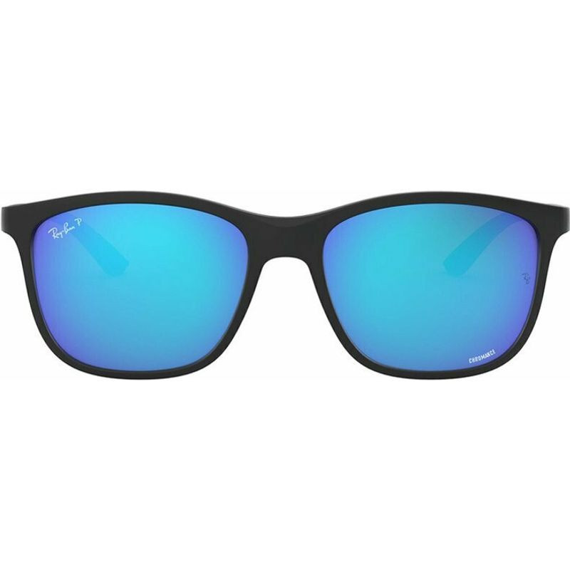 RayBan Chromance RB4330CH Black/Blue Polarised Zip Pay