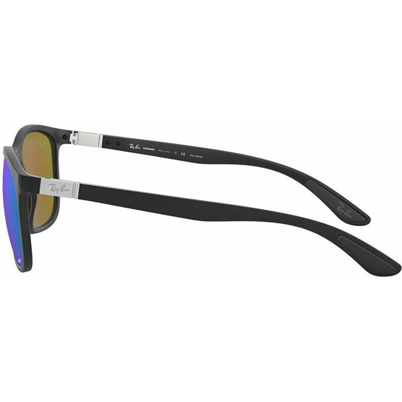 RayBan Chromance RB4330CH Black/Blue Polarised Zip Pay