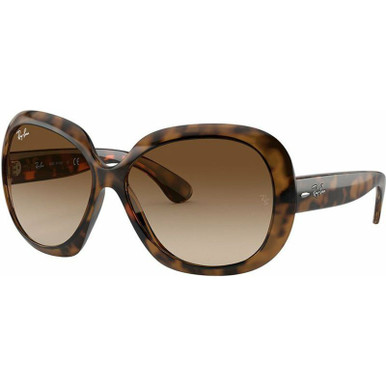 Ray-Ban Jackie Ohh II RB4098 - Havana/Brown Gradient Dark Brown Lenses