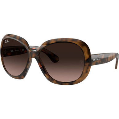 Ray-Ban Jackie Ohh II RB4098 - Havana/Pink Gradient Brown Lenses