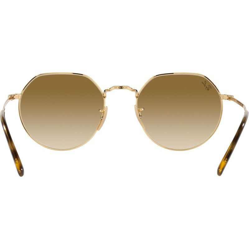 Ray-Ban Jack RB3565 Sunglasses Arista/Brown Clear 53 Size
