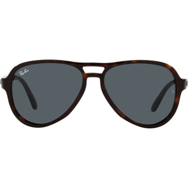 Ray-Ban サングラス VAGABOND RB4355 VAGABOND Sunglasses in Black and Clear Gradient Blue - RB4355