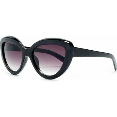 Reality Eyewear Newmar, Black/Purple Fade Lenses