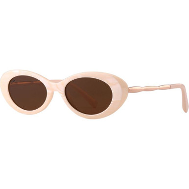 Reality Eyewear High Society, Beige/Brown Polarised Lenses