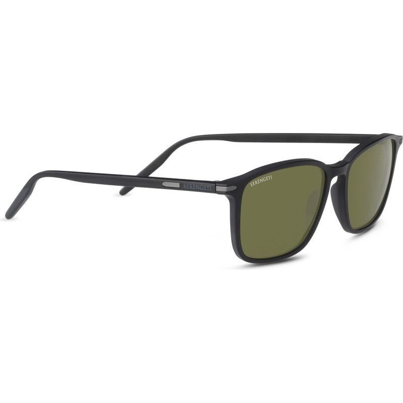 Serengeti Lenwood Matte Black/555nm Photochromic | Polarised