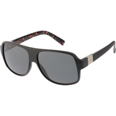 The Cartel - Matte Raven Party Bird/Smoke Polarised Lenses