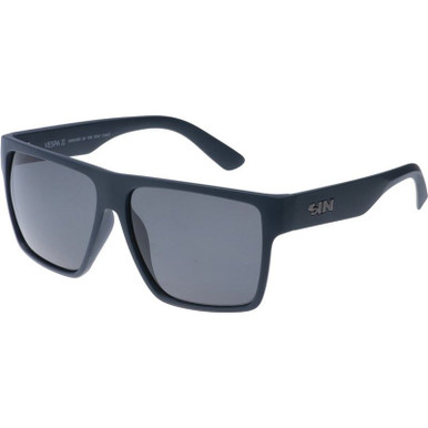 Vespa II - Matte Navy/Smoke Polarised Lenses