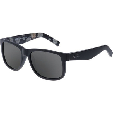 SIN Eyewear Riot - Matte Black Island Vibes/Smoke Polarised Lenses